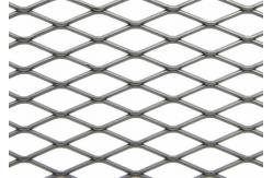China Thickness 0.3mm Expanded Metal Mesh Hot Dip Galvanized Diamond Shaped supplier