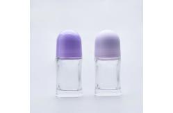 China Lasting Freshness Deodorant Roll On Bottle Round Shape 50ml Capacity supplier