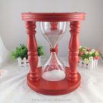 Luxury Wooden Hourglass 15 Minute - 24 Hour Glass Timer Logo Customized for sale