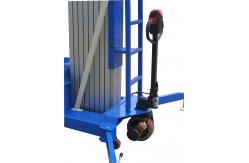 China 10m 200KG Loading Capacity Aluminum Aerial Work Platform with Double Mast supplier