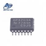 Texas/TI OPA4209AIPW Electronic Components Integrated Circuit Price M62429 Microcontroller OPA4209AIPW IC chips for sale