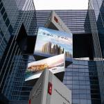 Rotating Large Led Display Mobile 2560*1600mm Outdoor for sale