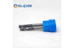 China Carbide Milling Cutters For Aluminum No Coating High Precision And Hardness supplier