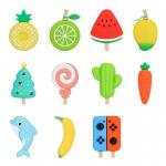 DIY Cartoon Silicone Mold – Reusable BPA-Free Food Grade Ice Cube Tray With Cute Fruit & Animal Shapes For Chocolate, Candy, Jelly, Resin, Soap & More for sale