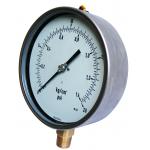 Liquid-Filled Pressure Gauge with 3: ± 1.6% 6 Fixed Pointer Gaseou for sale