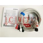 6 Pin 5 / Lead Ecg Lead Wires , EA6151B Button Type Defibrillator Accessories for sale