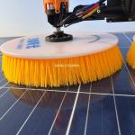Thorough Cleaning with Double-Head Innovative Rotating Solar Panel Brush Full Payment