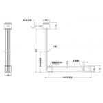 PTFE Tubular Immersion Heater Element 415V 3P 2KW for sale