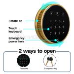 Money OEM Laptop  Home Safe Box With Intelligent Dual Alarm System