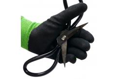 China Durable Nylon TPR Gloves Impact Resistant Knuckle Guard Gloves Enhanced Visibility supplier