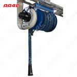 AA4C car exhaust extracting system auto vehicle exhaust manual fixed tumbler hose reel with fans control customize size for sale