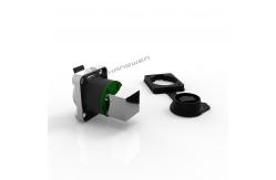 China Rj45 Female Ethernet Chassis Connector Industrial IP65 Waterproof supplier