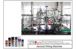 China High Performance Aerosol Filling Machine , Aerosol Paint Can Filling Machine  supplier
