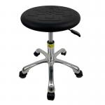 Stainless Steel Anti Static Lab Chair ESD Adjustable Swivel Cleanroom Chair for sale