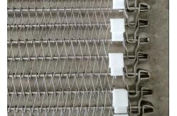 China Stainless Steel Chain Link Spiral Wire Mesh Conveyor Belt supplier