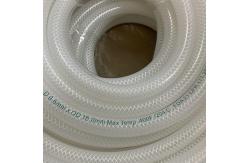 China 4 Ply Fabric SS Wire Reinforced Silicone Braided Hose ID 12mm supplier