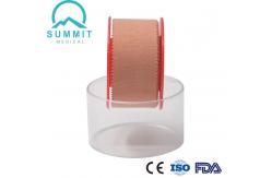 China 2.5CMx5Y Tan Surgical Adhesive Plaster Zigzag Edge supplier
