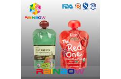 China 140ml 200ml Re-Sequeezed Baby Food Spout Pouch with double zipper supplier