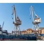Waterfront Shipyard Port Cranes Handle Goods Of Different Sizes And Shapes for sale