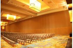 China Custom Wooden Sliding Partition Wall For Office 500 / 1200 mm Width supplier