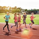 13mm Thickness Jogging Track Material Synthetic Sports Vinyl Flooring for sale