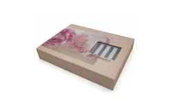 China Luxurious Pink Perfume Set Sample Bottle Packaging Box Custom Perfume Bottle Packaging Box supplier