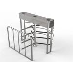 SS304 Automatic Full Height Turnstile Barrier For Public Security