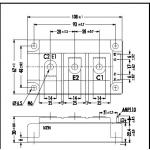 IGBT Power Module 2MBI150SD-060-01 IGBT MODULE ( S-Series )   FUJITSU IGBT Power Module for sale