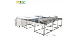 China Automatically Roller Blinds Fabric Cutting Machine Two Models Cutting Crush Blade and Ultrasonic Cutting supplier