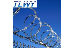 China Prisons Protection Cross Razor Wire And Barbed Wire Bto-18 Bto-28 supplier