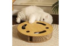 China Indoor Interactive Cat Scratching Board Round Cat Scratch Board OEM supplier