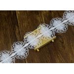 Cutomized Floral French Venice Guipure Lace Trim For Apparel Ribbon 7CM Width for sale