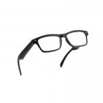 Matte Black Bluetooth Smart Glasses IP5 100mAh Magnetic Charger With Double Speaker for sale