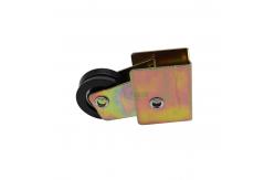 China Black Plastic Casing Sliding Bearing Wheel Roller supplier