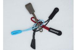 China Engraved Rubber Zipper Puller supplier