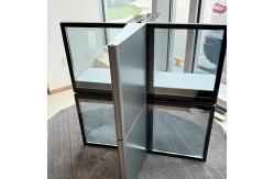 China Standard Plane Frame Curtain Wall System Tempered Glass For Architecture supplier