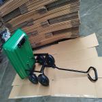 50L Plastic Tray Garden Dump Cart Garden Tipper Trolley Sand Wagon With Handle for sale
