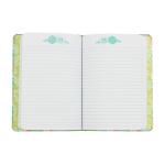 Grid Alphabet Promotional Journal Books Bookmark Pocket Elastic Included