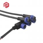 Nylon M15 F Type 4 Pin Waterproof Plug Power Signal Hybrid Waterproof Aviation Plug Solar Strip Connector for sale