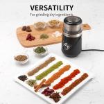 70g SS304 Coffee Maker Espresso Machine Battery Operated Coffee Grinder With Safty Lock