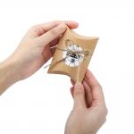 Folding Gift Box With Rope Spice Handicraft Kraft Paper Eco-Friendly