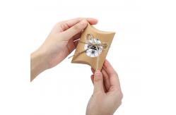 China Folding Gift Box With Rope Spice Handicraft Kraft Paper Eco-Friendly supplier