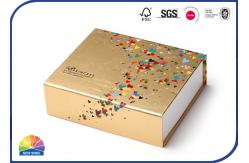 China Matte Lamination Uv 4c Print Hinged Lid Paper Hamper Box supplier