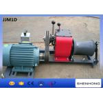 Fast Speed Belt Driven Electric Cable Winch Puller 2.2KW Rated Load For Tower Erection