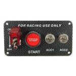 Light Weight Electric Racing Auto Switch Panel Kit  / 12v Ignition Switch for sale