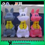 Inflatable Rabbit Character Advertising Bunny Model for sale