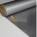 Durable Silicone Coated Fiberglass Fabric E-Glass High Temperature Resistance Silicone Fiberglass for sale