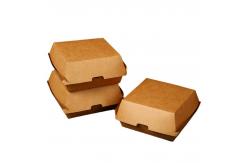 China Custom Printing Burger Box Hamburger Container Food Packaging Box supplier