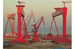 China 100t  To 1200t Rail Mounted Shipyard Port Cranes For Ship Building supplier