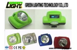 China 1.78W 13000lux Cordless Mining Headlamp For Hard Hat supplier